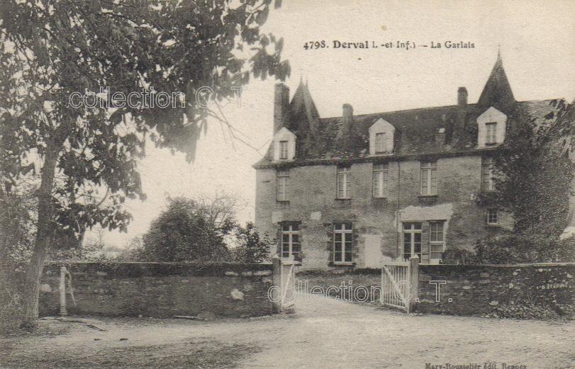 Château de la GARRELAYE Carte Postale: Château de la Garlais ou de la GARRELAYE