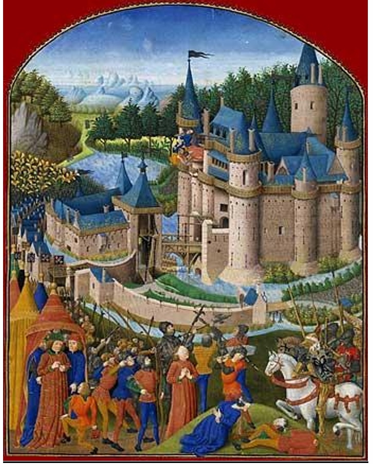 portfolio-06 enluminure-prise-du-chateau-de-derval-par-du-guesclin